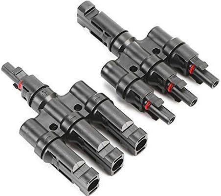 3 to1 MC4 Branch T Connector for Solar Panels