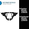 TRQ Front Lower Control Arm with Ball Joint Set Driver and Passenger Side Compatible with 2015-2020 Ford F-150 2018-2024 Ford Expedition 2018-2024 Lincoln Navigator #1