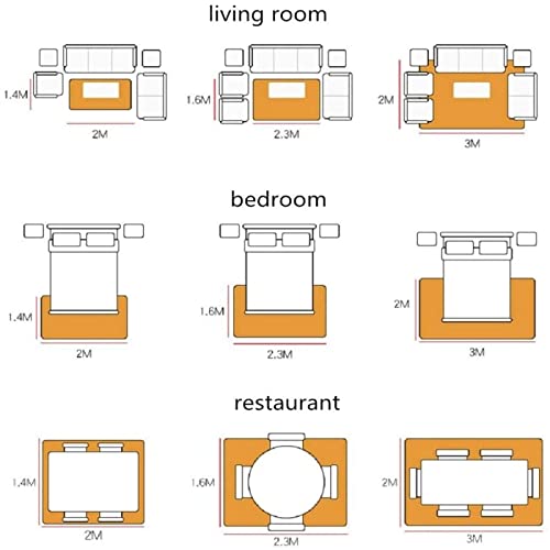 Vloerkleden wasbaar tapijt grijs-geel kleur bijpassende woonkamer accessoires jongens slaapkamer kinderkamer loper tapijten hal wasbaar tapijt 200x300cm tapijt baby - Afbeelding 8