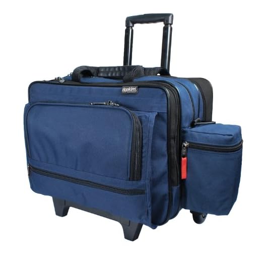 Hopkins Rolling Med Bag with EZ-View