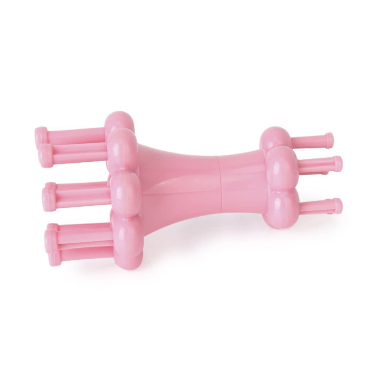 Operitacx 3pcs DIY Knitting Loom Set Round Plastic Looms in 2 Sizes Yarn Needle Pick Ideal for Hats Scarves Socks Random Color