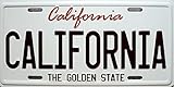 California State License Plate Novelty Fridge Magnet