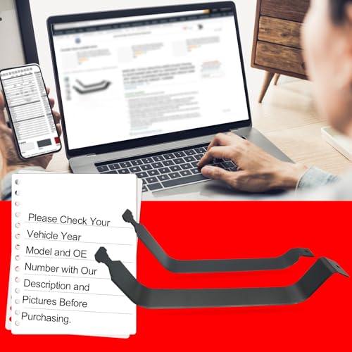 SMMS 2PCS Fuel Tank Straps 578-237 for Cadillac Escalade 2002-2014 for Chevrolet Avalanche 2007-2013 Suburban Tahoe for GMC Yukon XL 2000-2014, Gas Tank Straps Replace OE 15745095 22868152 ST237 by SMMS AUTO PARTS ㅤ - Image 7