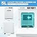 Soiiw Towel Warmer, 5L Hot Bath Towel Warmer Cabinet Heating Use Ideal for Facial Spa, Hair Beauty, Salon and Home (White)