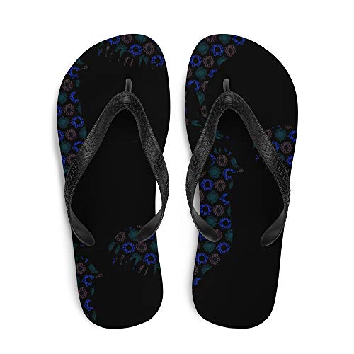 Rooster Bird Farm Animal (1344) Flip-Flops