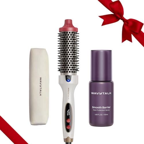 Wavytalk Blowout Boost Thermal Brush and Heat protectant Spray for Hair 1.69 Fl Oz