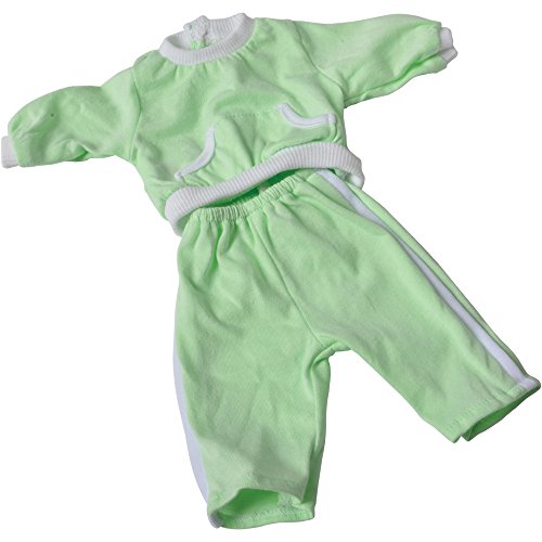 Constructive Playthings Washable Baby Doll Clothes For 12-14 Inch Dolls, Poly/Cotton, Hook And Loop, Pair With Huggable Baby Dolls, Set Of 4 Doll Outfits, Toddler Toys For Ages 3 Years And Older #TOP4