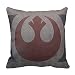 Generic Custom Star Wars Rebel Logo Throw Pillowcase Cover Standard Size:20"x20"
