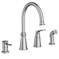 Moen 87044SRS Whitmore One-Handle High Arc Kitchen Faucet, Spot Resist Stainless