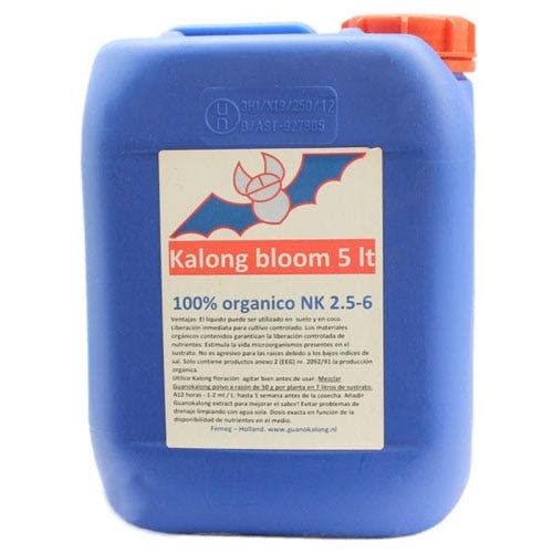Abono de floración / Guano de Murciélago líquido Guanokalong Kalong Bloom (5L) Cover