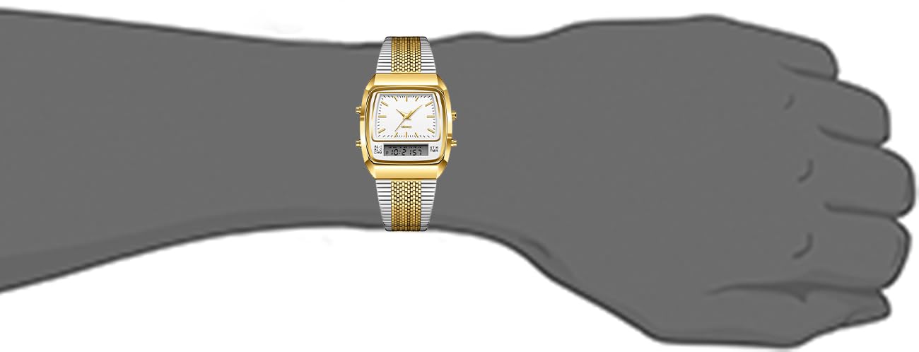 BESTKANG Orologio da polso da uomo, analogico, al quarzo, impermeabile, sportivo, multifunzionale