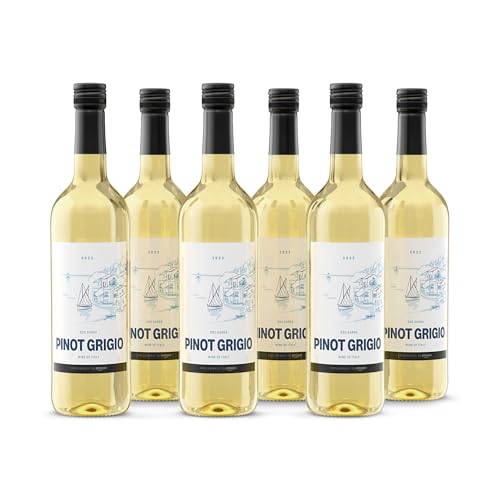 by Amazon Pinot Grigio D.O.C. Garda Weißwein aus Italien 75cl (6 Stück)