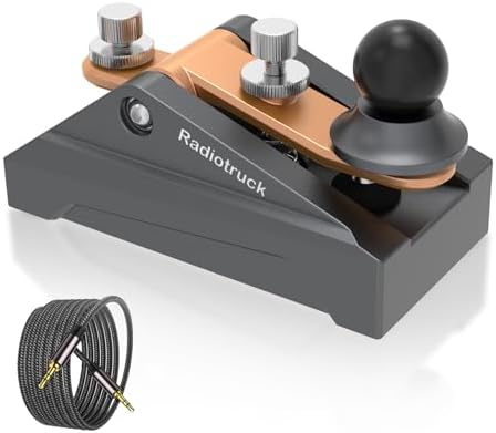 Amazon.com: Mini Morse Radio Key CW HAM Send Telegram Double Paddle ...