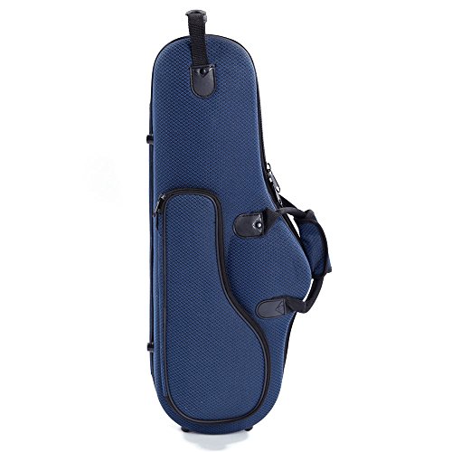 High Grade Durable Cloth Alto Saxophone Case Saxophone Box - Saxophone Gig Bag, Saxophone Storage - Quality Musical Instrument Accessory (Blue) - Thumbnail 7