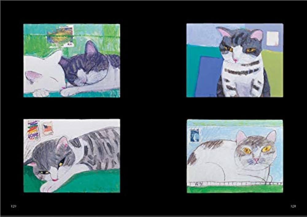 猫の絵　『いい匂い』シリーズ 猫のいる風景 | 山城 隆一 |本 | 通販 | Amazon