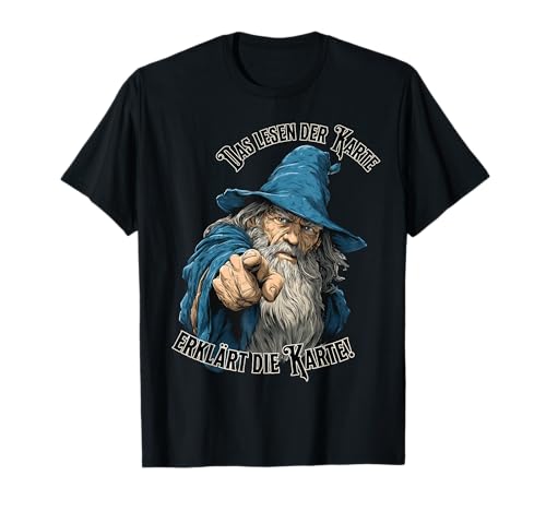 Reading The Card Explains The Card! / Wizard T-Shirt