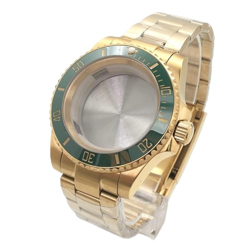 GMT40mm �S�[���h�R�[�e�B���O���ꂽ�����P�[�X���v���i�T�t�@�C�A�N���X�^�����v�u���X���b�g�h���X�`�[���P�[�X�A���ዾ�Ȃ�����