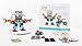 UBTECH JR0602 Jimu Robot BuzzBot & MuttBot - App Enabled STEM Learning Robotic Building Block Kit