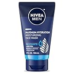 NIVEA MEN Protect & Care Refreshing Face Wash, Men’s Face Cleanser with Pro-Vitamin B5 & Aloe Vera, Moisturizing Men's Face Wash, No Drying Alcohol, Dermatologically-Tested Skin Care, 150mL