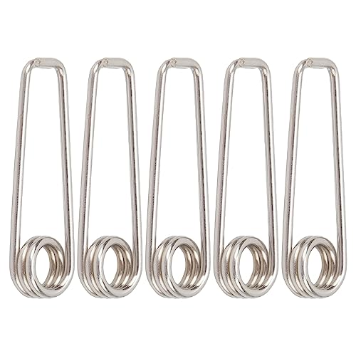 Mola de Deflexão, Ferro Compacto 63V 15784 01 5pcs Boa Elasticidade Mola de Torção Pequena Prática p