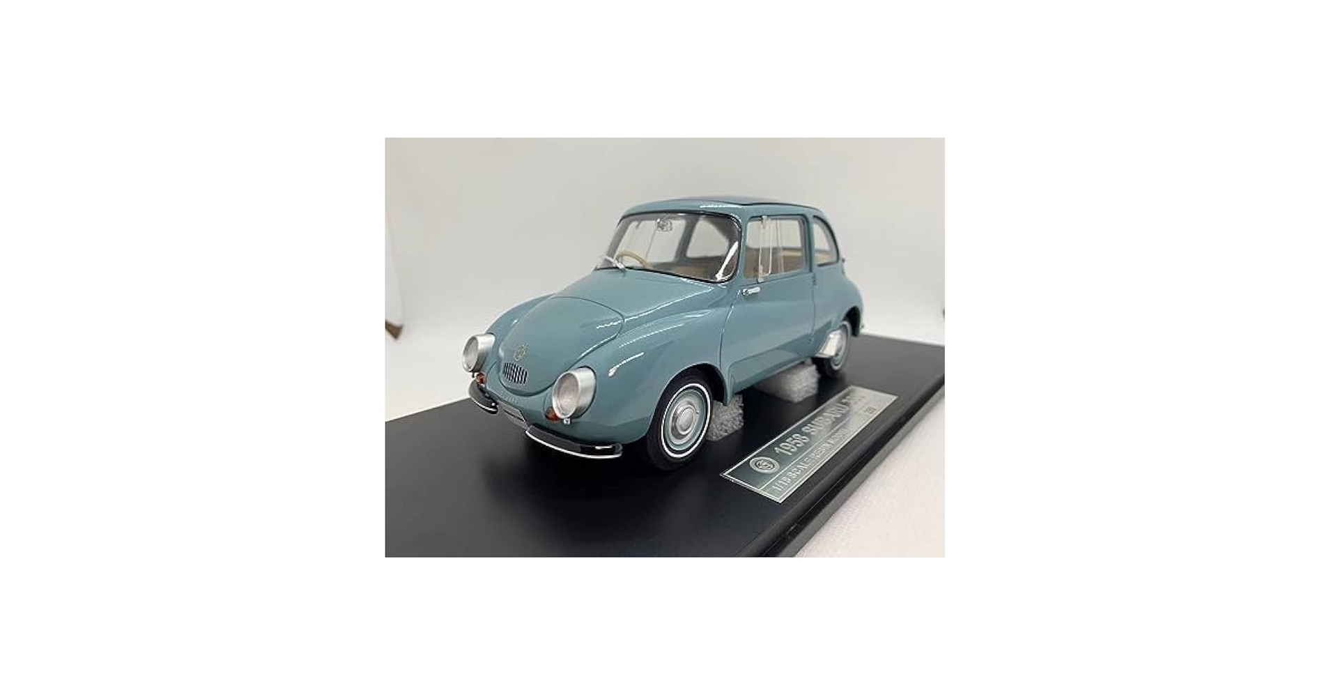 Amazon | エブロ 1/18 スバル 360 EBBRO SUBARU 360 1958 ブルー