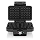 Tristar WF-1165 Waffeleisen – zwei Waffeln pro Durchang, antihaftbeschichtet, 1000 Watt, regelbarer Thermostat