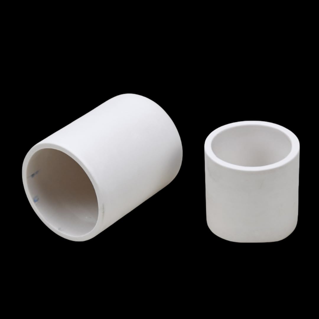 Hochreine Zirkonia-Keramiktiegel – 99,9% Reinheit, hochtemperaturbeständig, 2200 °C Max. Temperatur, 1 Stück(D50*80 * 2-3mm)