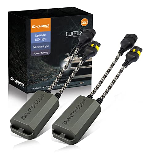 D-Lumina 9005 9006 H10 LED Canbus Decoder Anti-Flicker Harness