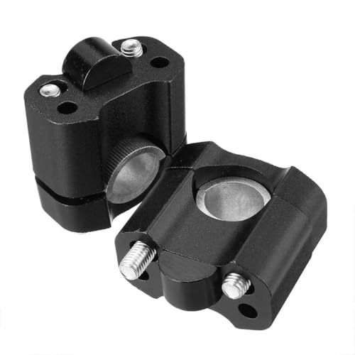 Rehausseur de guidon de moto de 22 mm à 28 mm idéal pour les longs voyages et le trail