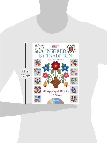 Inspired by Tradition: 50 Applique Blocks in 5 Sizes