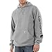 Produktbild Carhartt Herren Carhartt Midweight Sleeve Logo Hooded Sweatshirt, Heather Grey/Black, XL EU