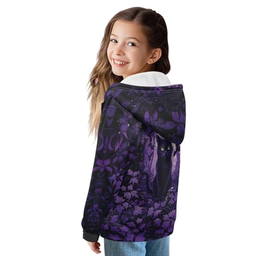 Boys Halloween Sweatshirts Fashion Zip Up Hoodie Size 7-12 Kids Fleece Lined Hoodie with Kangaroo Pocket3