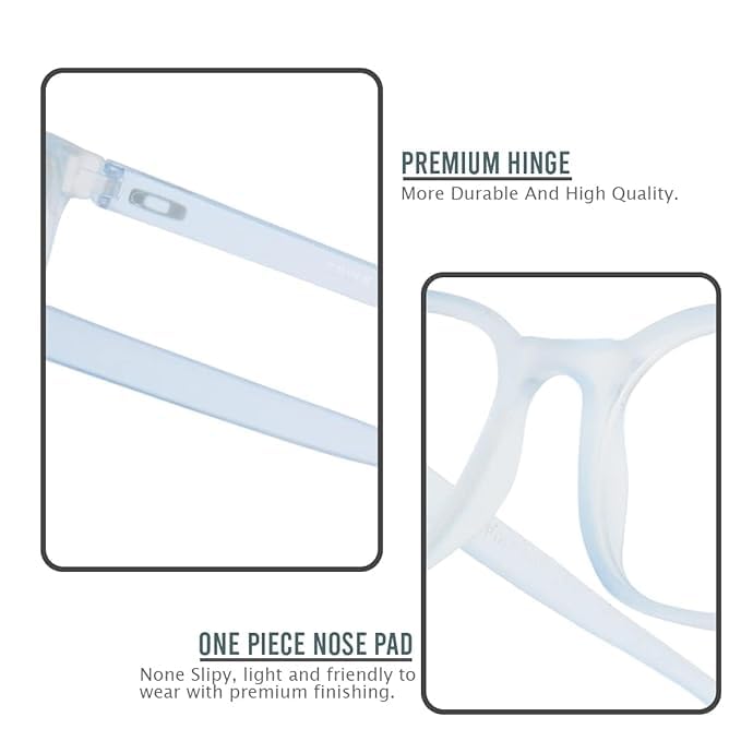 Image of Anti Glare Clear Lens For men and women (pack of-1)