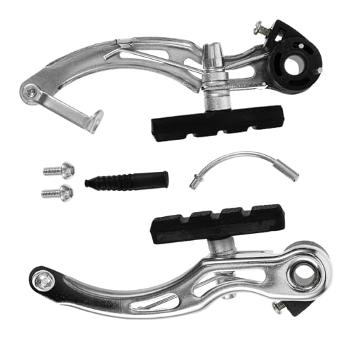 Anneome Mountain Bike Disc Brake Kit Professional Bike Brake Calipers Aluminum Alloy Pads