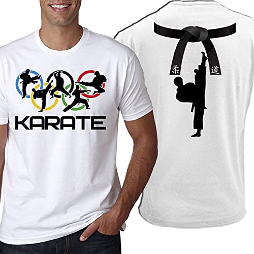 T Shirts - Fashion Hot New Karate T-Shirt Martial Art Men's Sizes Tee shirt (4000332548194 M)