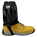 Price comparison product image Andes Black Waterproof Ankle Gaiters, For Walking, Trekking, Hiking Boots - Fits Sizes UK 5-11.5