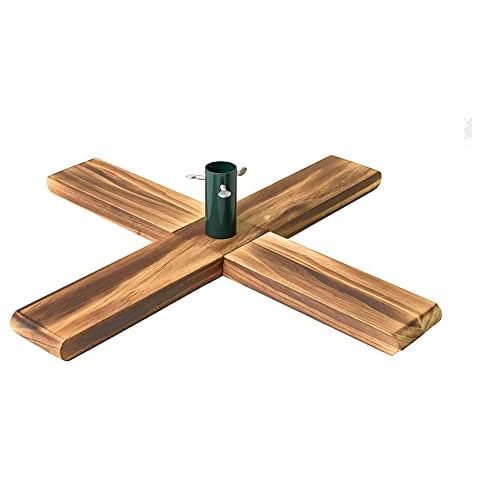 Light Wood Artificial Christmas Tree Stand Cover