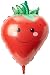 ONE 26 STRAWBERRY B fruit new BALLOON party FOIL produce pals FARMER's MARKET veggie FARM stand by Betallic