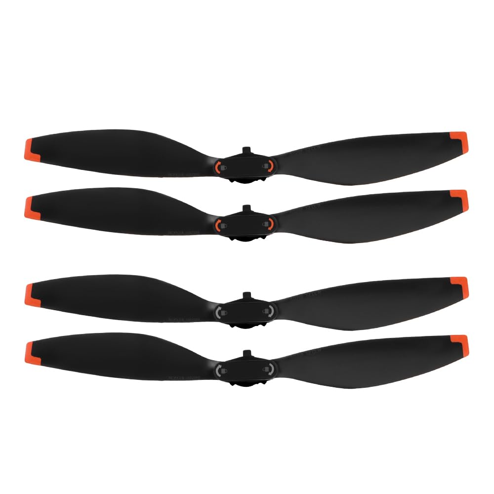 Lot de 12 hélices pour DJI Mini 5 Pro - Lames de drone équilibrées avec précision à faible bruit pour un vol stable, hélices de rechange légères et flexibles avec design à dégagement rapide