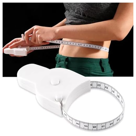 60-Inch Automatic Retractable Body Tape Measure – Measuring Tape Perfect for Waist, Hips, Bust, Arms, Fitness, Weight Loss