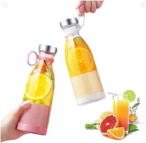 Mini Liquidificador Portatil Mixer Juice Garrafa Portátil Cabo USB 6 Lâminas Usb Nutrição Rápida e P