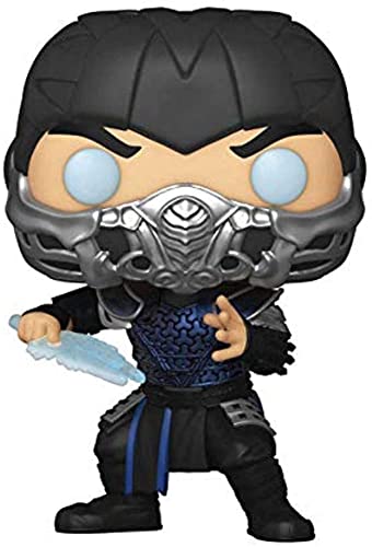 Pop Movies: Mortal Kombat- Sub-Zero Pop! Vinyl Figure (Bundled With Compatible Pop Box Protector Case), 4 Inches #TOP2