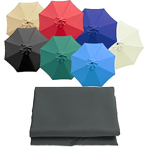 Toile de rechange pour parasol étanche et anti-UV marine pour table