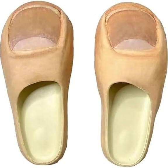 Big Toe Slides, Big Toe Slippers,Non-Slip Fun Huge Toe Design Home Slippers, Non-Slip Quick Drying Lightweight Shoes,Festival Gifts For Man Women Friend Family