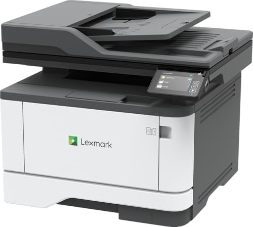 Image of Lexmark MX331adn Black and White All-in-One Printer with Touchscreen, Laser Device with Optional Wireless Connection, Duplex Printing and Analogue Fax (3-Series) (29S0150)