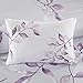 Madison Park Essentials Cozy Bed In A Bag Comforter with Complete Cotton Sheet Set - Trendy Floral Design All Season Cover, Decorative Pillow, Queen(90