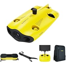 Chasing Gladius MINI S Upgraded Professional Underwater Drone Set, with 4k Resolution + EIS Anti-Shake Camera, Remote Control and App Remote Control, Support Multiple Mounts