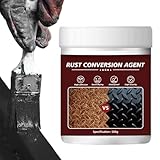 Rust Converter for Metal, 500g Inhibitor Primer Coating, Heat UV Resistant Rust Converter Automotive, For Long-Lasting Protective Barrier Automotive Chassis Undercoating Aluminum Steel Protection
