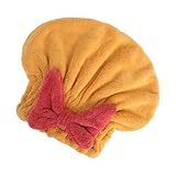 Genérico Turbante De Toalla para El Pelo Mojado | 27 X 26 Centímetros Gorro De Cabeza Absorbente con,Gorros De Secado Rápido para El Cabello - para Casa Vacaciones Playa Natación Ducha Baño Gimnasio