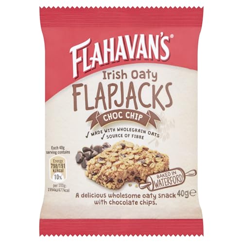 Flahavan's Irish Oaty Flapajacks Choc Chip Flavour (6 X 40g) image 2